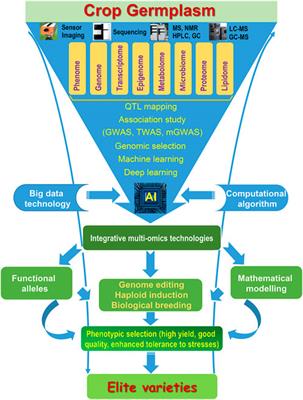 Integration of multi-omics technologies for crop improvement: Status and prospects